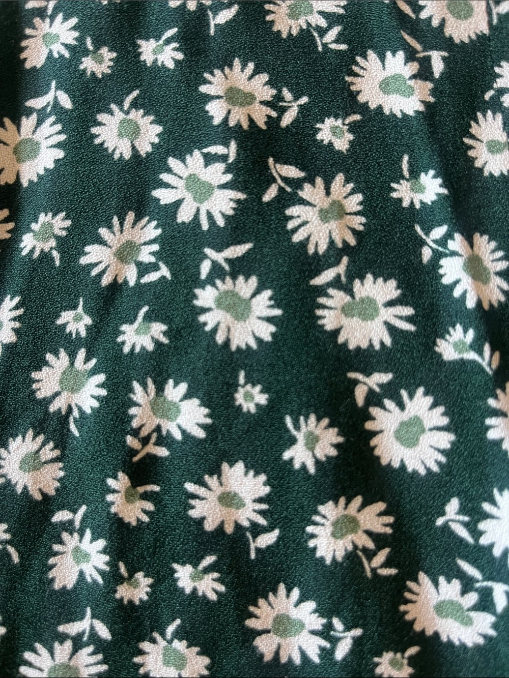 Reformation Dark Green Daisy Circle Skirt - Picture 5 of 6